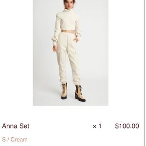 Choosy Ana Cream Set